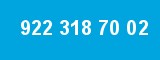922 318 70 02 922 318 70 02